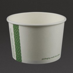 Bols à soupe / glace compostables Vegware 230ml (lot de 1000) GH027 Vegware