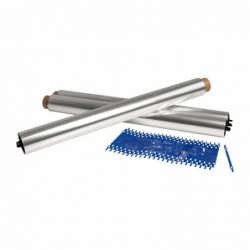 Rouleaux de film de cuisson Wrapmaster 450mm (Lot de 3) GH029 Wrapmaster