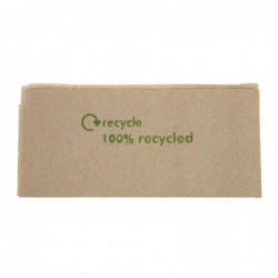 Serviettes pré-pliées 1 pli en papier recyclé 320x 300mm (Lot de 6000) GH030 Swantex