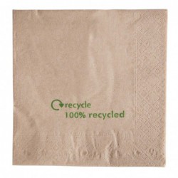 Serviettes double épaisseur en papier recyclé (Lot de 2000) GH031 Swantex