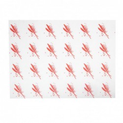 Emballages burgers rouges (Lot de 1000) GH036 Britin