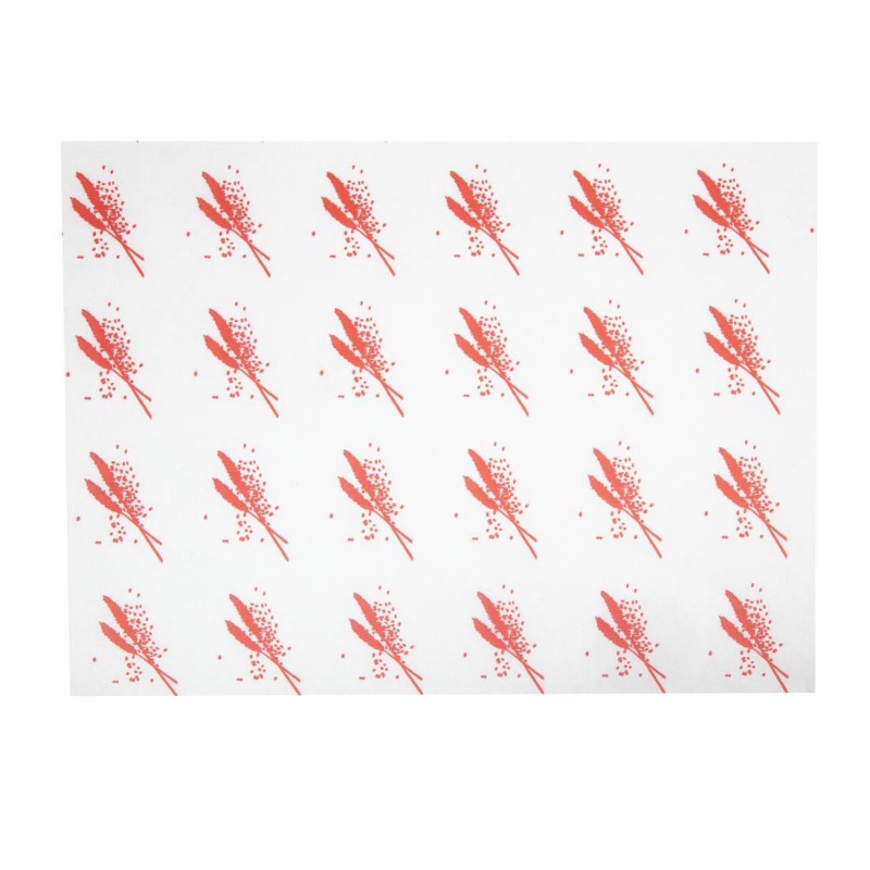 Emballages burgers rouges (Lot de 1000) GH036 Britin Emballages burgers rouges (Lot de 1000) GH036 Britin