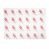 Emballages burgers rouges (Lot de 1000) GH036 Britin