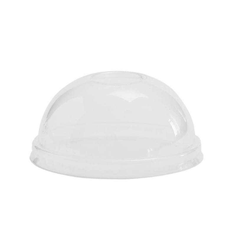 Couvercles dôme en PLA compostables Vegware 170ml et 230ml (x1000) GH167 Vegware Couvercles dôme en PLA compostables Vegware 170ml et 230ml (x1000) GH167 Vegware