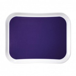 Plateau en polyester Century Fun Cambro Versa Lite 43 cm raisin GH238 Cambro