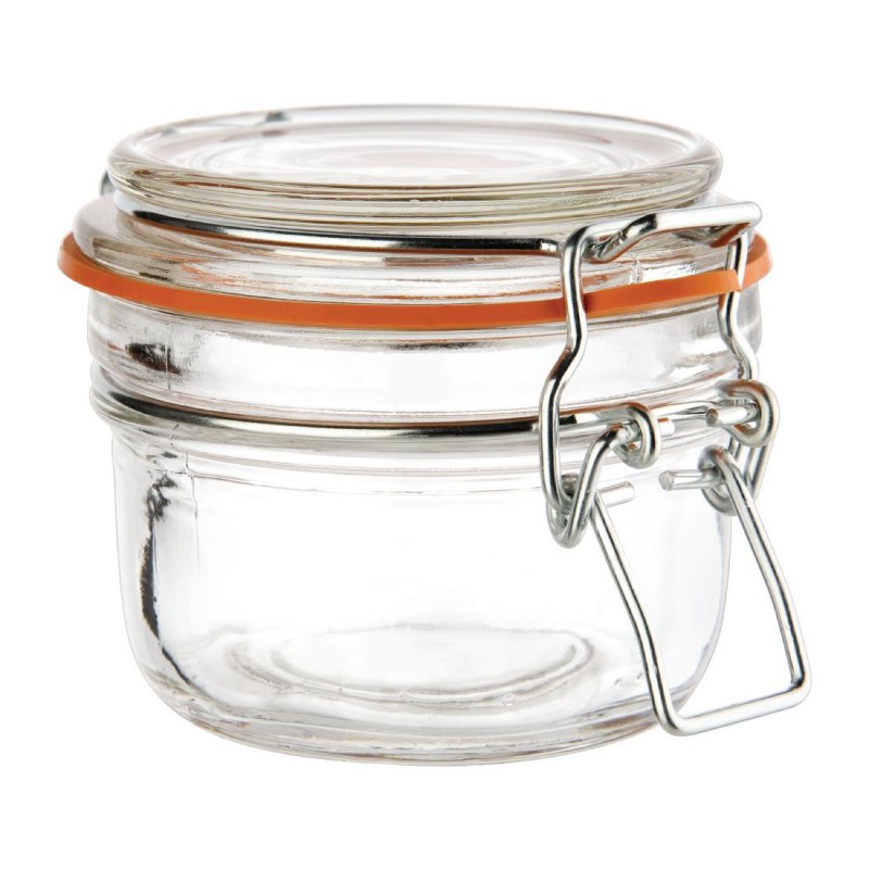 Bocaux à conserves Vogue 125ml (Lot de 6) GH327 Vogue Bocaux à conserves Vogue 125ml (Lot de 6) GH327 Vogue