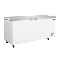 Congélateur coffre avec couvercle inox Polar Série G 587L GH339 Polar