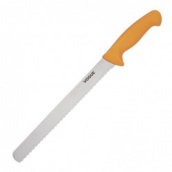 Couteau à découper denté Soft Grip Pro Vogue 28cm GH530 Vogue