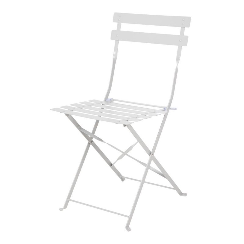 Chaise de terrasse pliantes en acier gris Bolero (lot de 2) GH551 Bolero Chaise de terrasse pliantes en acier gris Bolero (lot de 2) GH551 Bolero
