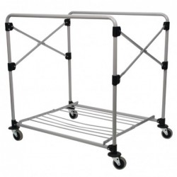 Chariot avec support pliant Rubbermaid X-Cart 300L GH666 Rubbermaid