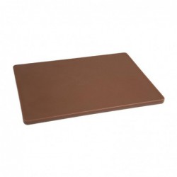 Petite planche à découper basse densité Hygiplas marron GH792 Hygiplas
