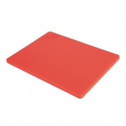 Petite planche à découper basse densité Hygiplas rouge GH794 Hygiplas
