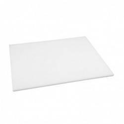 Petite planche à découper basse densité Hygiplas blanche GH795 Hygiplas