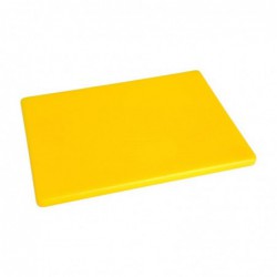Petite planche à découper basse densité Hygiplas jaune GH796 Hygiplas