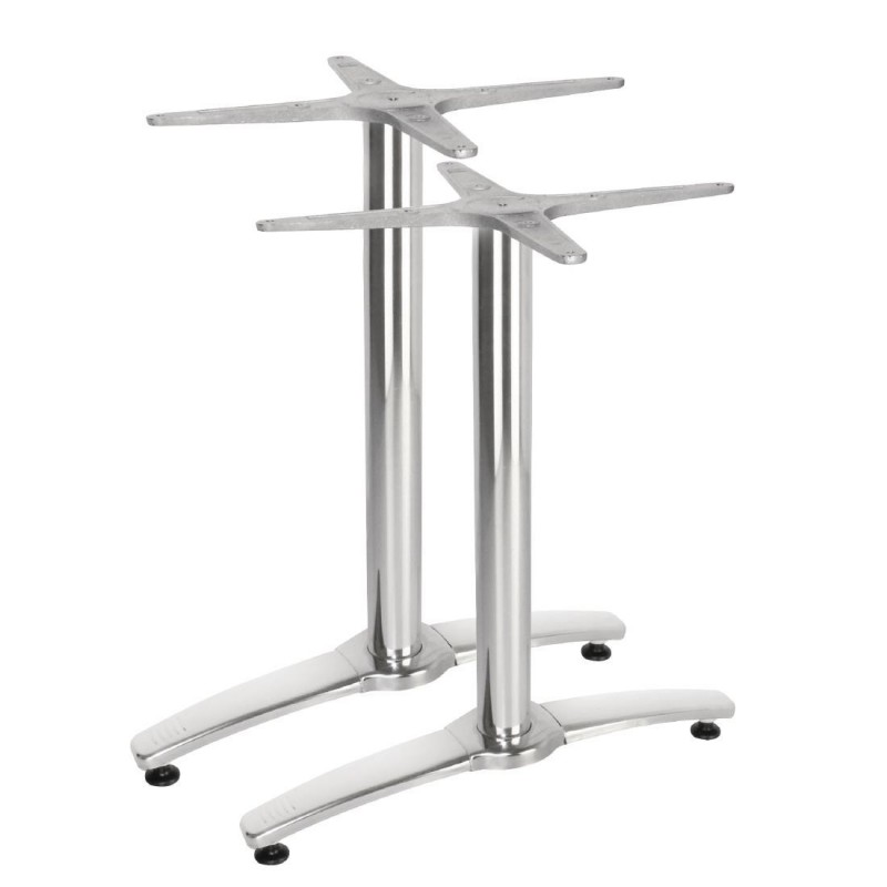 Pied de table double aluminium Bolero (Lot de 2) GH985 Bolero Pied de table double aluminium Bolero (Lot de 2) GH985 Bolero
