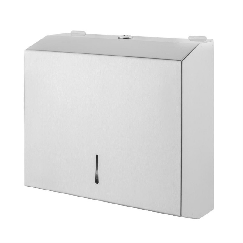Distributeur d essuie-mains en acier inoxydable Jantex GJ033 Jantex