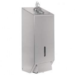 Distributeur de savon liquide en acier inoxydable Jantex 1 litre GJ034 Jantex