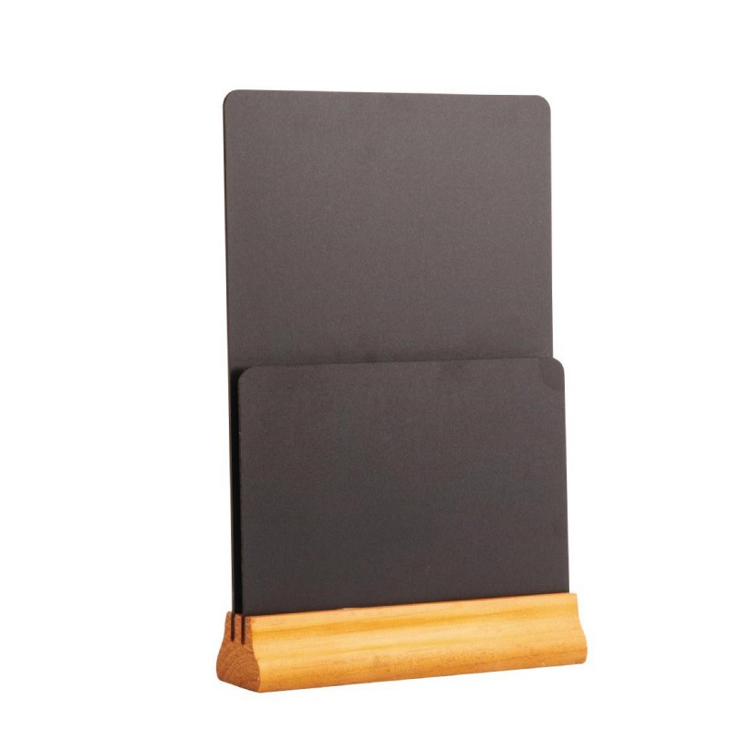 Chevalet de table ardoise Olympia double face GJ096 Olympia