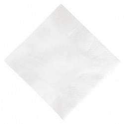 Serviettes ouate blanches Duni 330mm (Lot de 1000) GJ108 Duni
