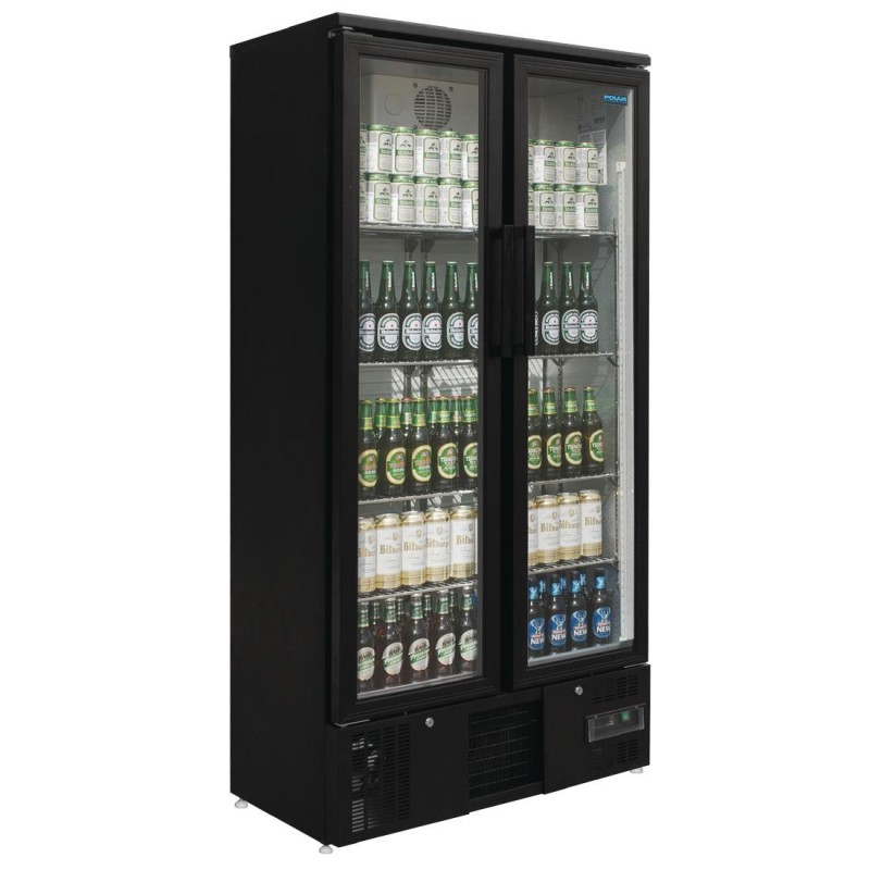 Arrière-bar vertical double porte battante Polar Série G 490L GJ449 Polar Arrière-bar vertical double porte battante Polar Série G 490L GJ449 Polar