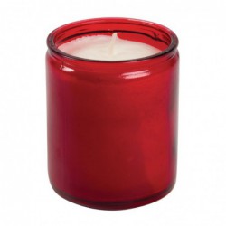 Bougies-verre Bolsius Starlight rouges (lot de 8) GJ468 Bolsius