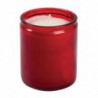 Bougies-verre Bolsius Starlight rouges (lot de 8) GJ468 Bolsius
