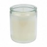 Bougies-verre Bolsius Starlight transparentes (lot de 8) GJ469 Bolsius