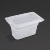 Bac en polypropylène  GN1/9 100mm Vogue (Lot de 4) GJ529 Vogue