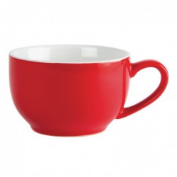 Tasse à café Olympia rouge 228ml (Lot de 12) GK073 Olympia