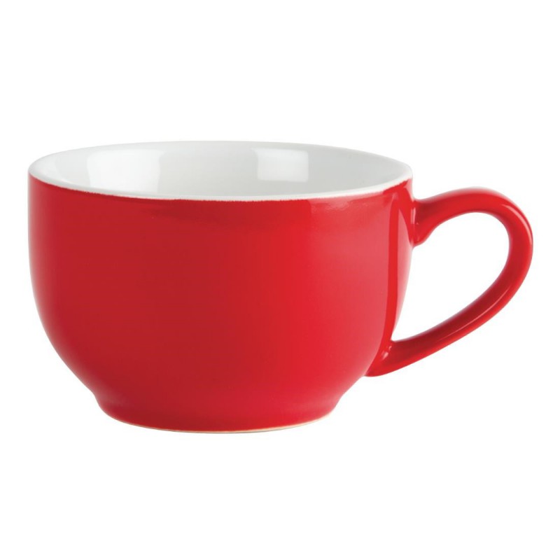 Tasse à café Olympia rouge 228ml (Lot de 12) GK073 Olympia Tasse à café Olympia rouge 228ml (Lot de 12) GK073 Olympia