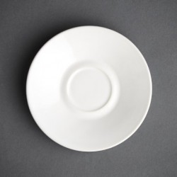 Soucoupe pour tasse espresso Olympia blanche  (Lot de 12) GK086 Olympia Cafe