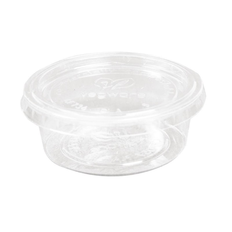 Pots à sauce Vegware 57 ml (lot de 2000) GK103 Vegware Pots à sauce Vegware 57 ml (lot de 2000) GK103 Vegware