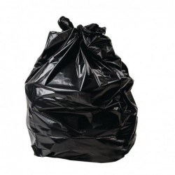 Sacs poubelles très résistants Jantex 70L noirs (Lot de 200) GK687 Jantex
