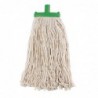 Tête de balai à franges Jantex Prairie Kentucky support vert GK872 Jantex