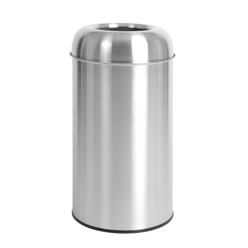 Poubelle dome inox ouverte Bolero 40L GK972 Bolero Poubelle dome inox ouverte Bolero 40L GK972 Bolero