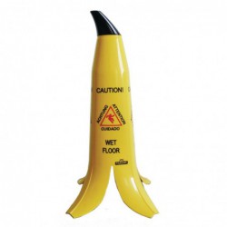 Cône sol glissant multilingue Banana GK976 Sans Marque