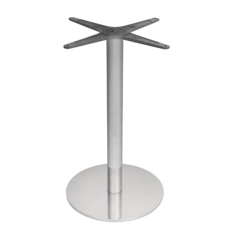 Pied de table rond en acier inoxydable Bolero GK992 Bolero Pied de table rond en acier inoxydable Bolero GK992 Bolero