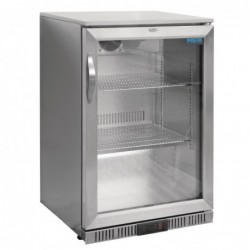 Arrière-bar une porte pivotante Polar Série G inox 138L GL007 Polar