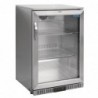 Arrière-bar une porte pivotante Polar Série G inox 138L GL007 Polar