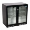 Arrière-bar deux portes pivotantes Polar Série G noir 198L GL012 Polar
