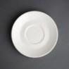 Soucoupe pour tasses 228ml et 340ml Olympia blanche (Lot de 12) GL048 Olympia Cafe