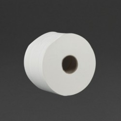 Rouleaux de papier hygiénique micro double Jantex (Lot de 24) GL063 Jantex