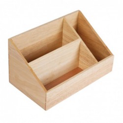 Présentoir nécessaire boissons chaudes en bois Olympia GL090 Olympia