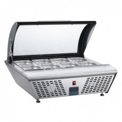 Saladette réfrigérée avec planche de découpe Polar Série G GL178 Polar