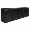 Arrière-bar Polar Série U 3 portes et 2 tiroirs GL188 Polar