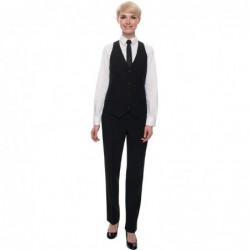 Pantalon de service femme noir Events taille 40 BB172-12 Sans Marque