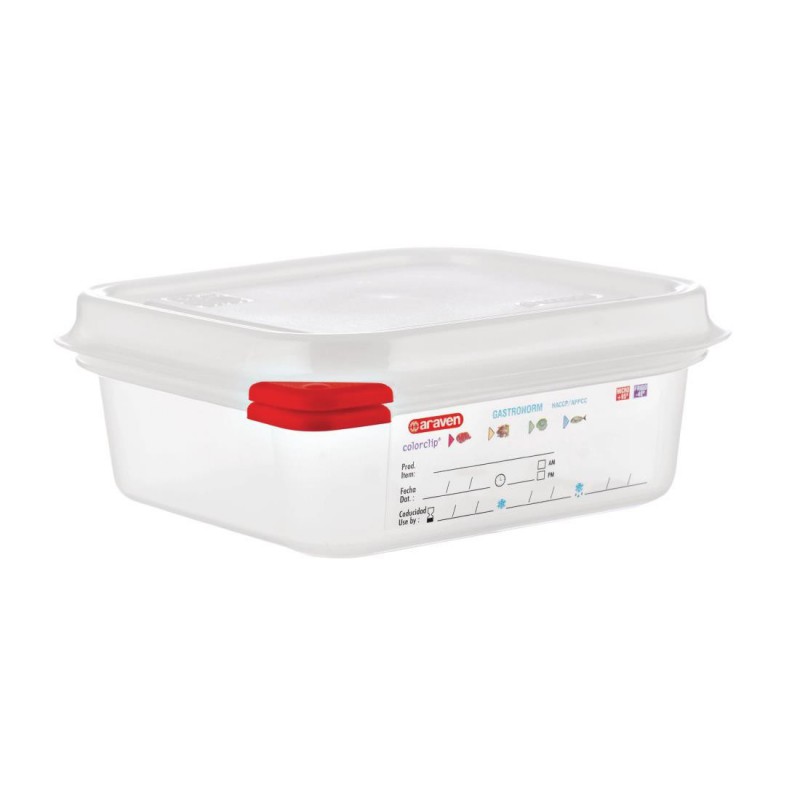 Boîte alimentaire GN1/6 Araven 1 Boîte alimentaire GN1/6 Araven 1