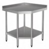 Table d'angle inox Vogue 700mm GL278 Vogue