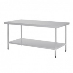 Table inox centrale Vogue 1800mm GL279 Vogue