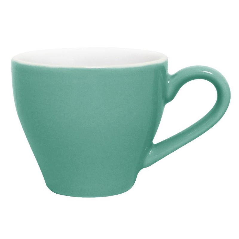 Tasses à espresso Olympia Café vertes 100ml (Lot de 12) GL459 Olympia Tasses à espresso Olympia Café vertes 100ml (Lot de 12) GL459 Olympia